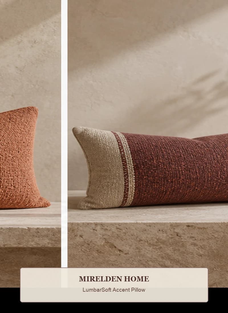 LumbarSoft Accent Pillow by Mirelden Home